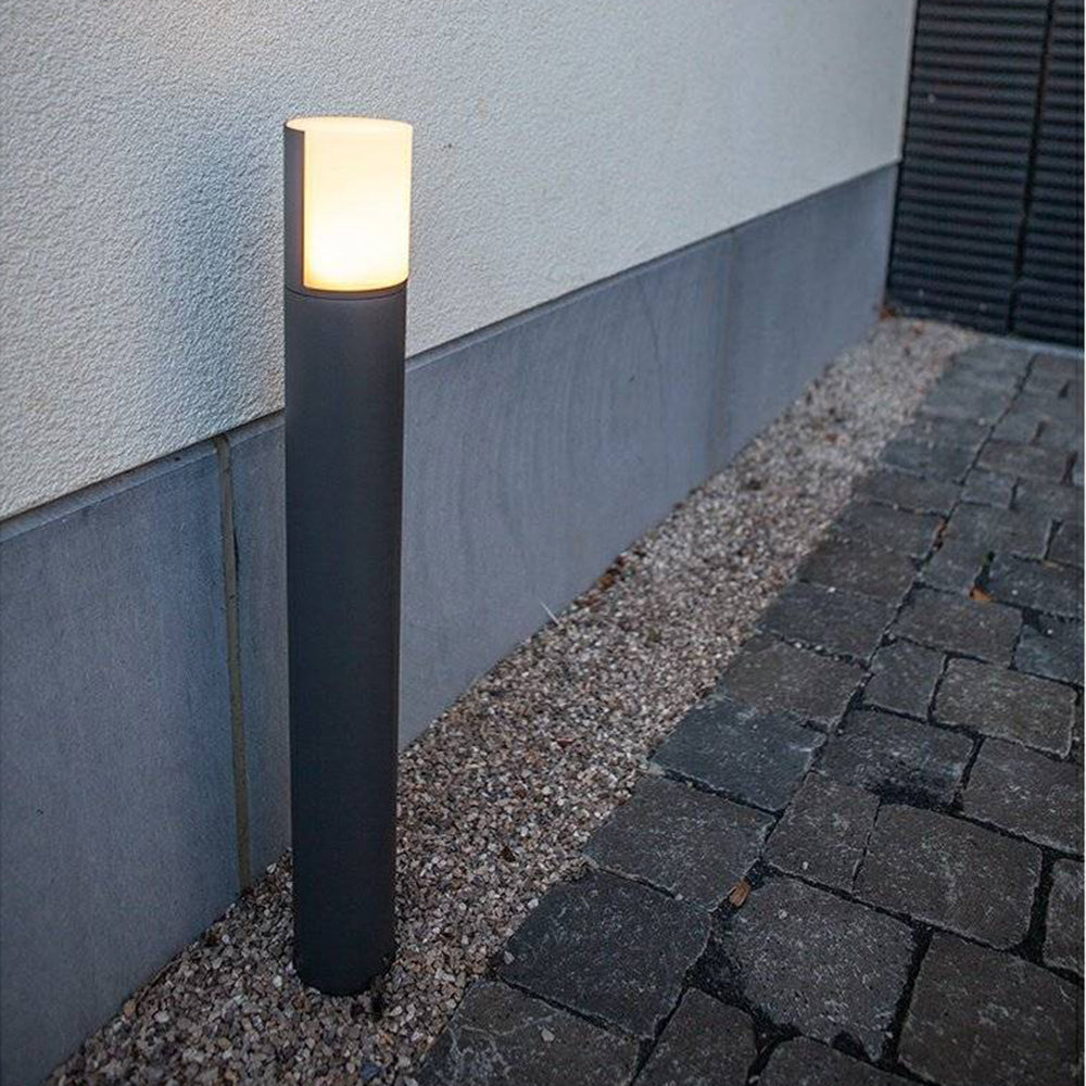Ray Lampade da Esterno Metallo Rotabile Nero Moderno Semplice Giardino