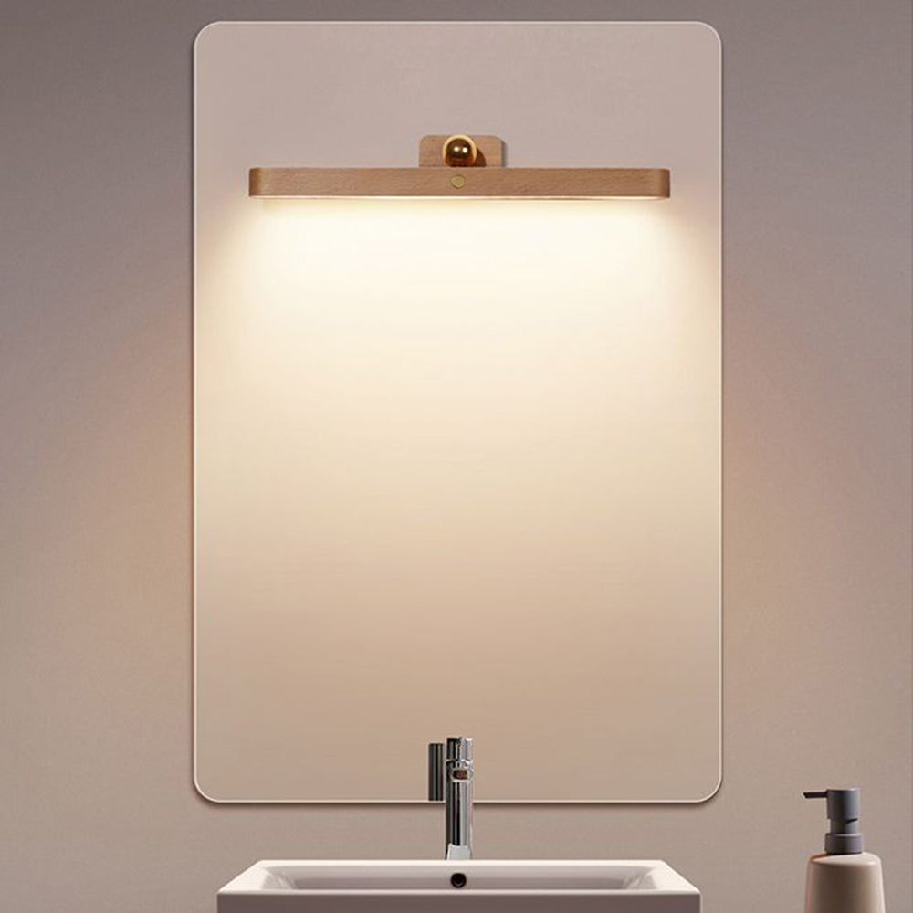 Muto Moderno LED Applique Ovale Legno Acrilico Metallo Soggiorno/Camera da Letto/Sala Studio