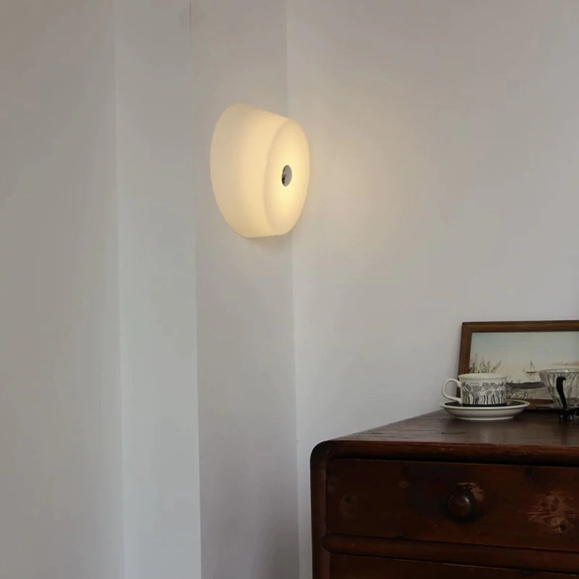 Arisha Moderno Vetro Metallo Applique Soggiorno Camera da letto