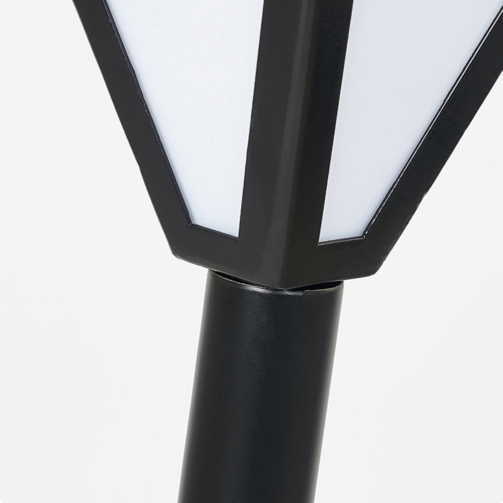 Ray Moderno LED Tapered Solare Metallo Lampade da Esterno Giardino