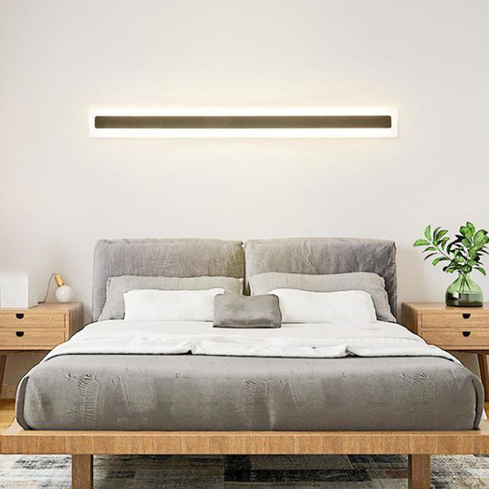 Arisha Moderne Minimalista LED Applique Lineare Metallo/Acrilico Bagno