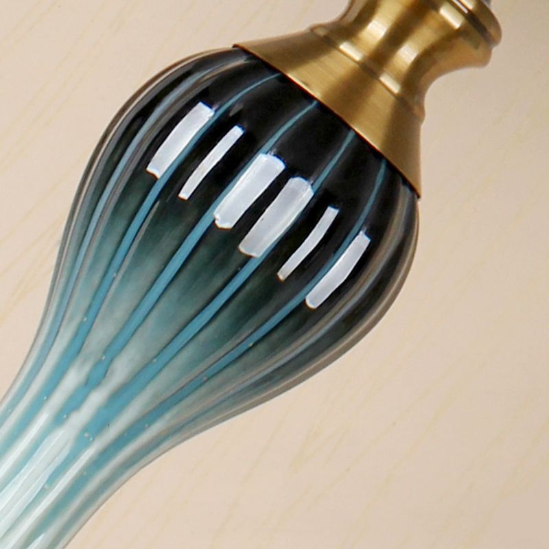 Tiffany Moderni LED Lampade da Terra Metallo Tessuto Soggiorno/Camera da Letto