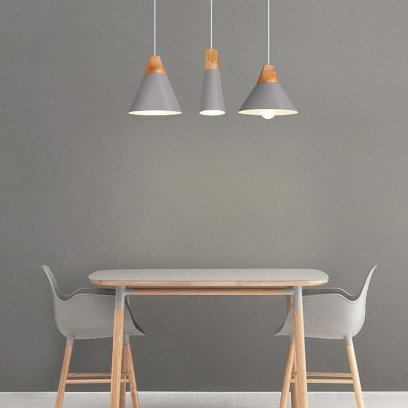 Valentina Moderno Semplice LED Lampada a Sospensione Multi-Forme Legno/Metallo Soggiorno/Camera da Letto/Cucina