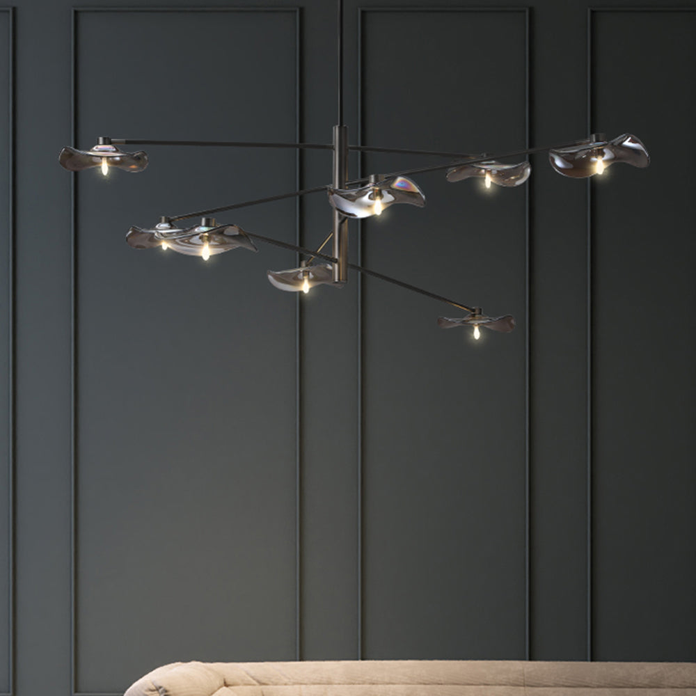 Arisha Lampada a Sospensione Metallo Chiaro/Multicolore Filiale Moderna