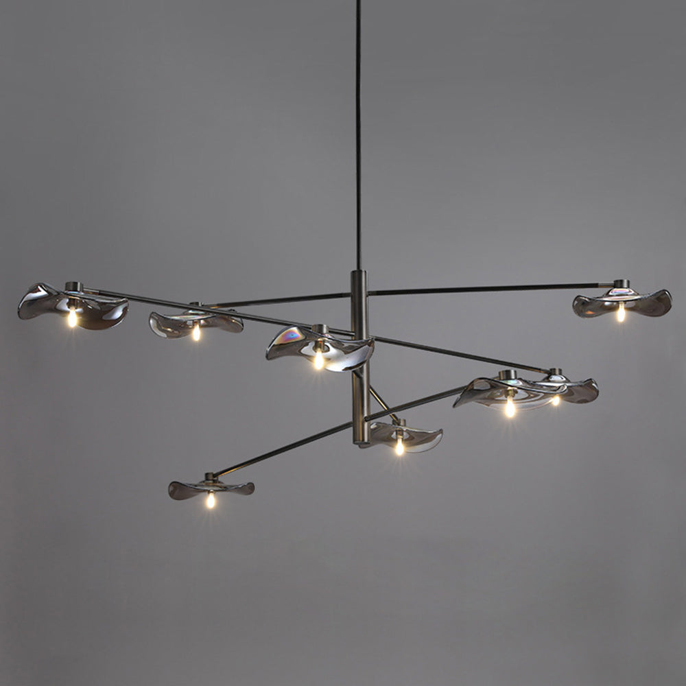 Arisha Lampada a Sospensione Metallo Chiaro/Multicolore Filiale Moderna