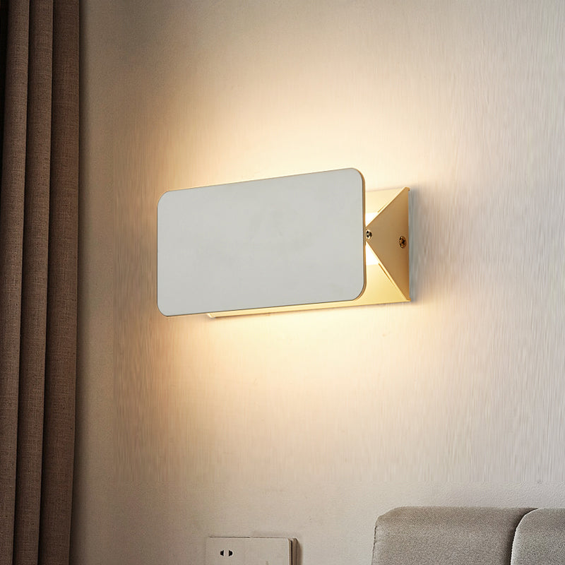 Ray Moderne LED Applique da Interno Metallo Bianco Ruotabile