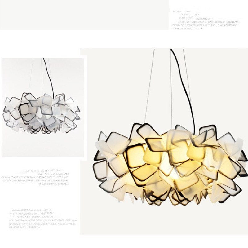Aria Moderna LED Lampada a Sospensione Decorazione Floreale