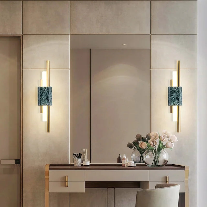 Arisha Moderna LED Applique LED Metallo/Marmo