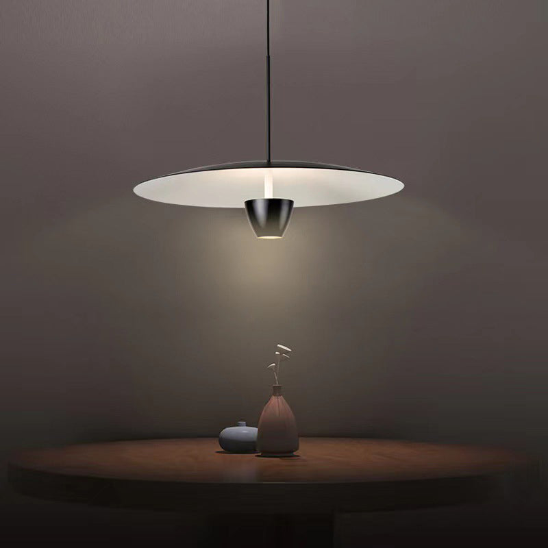 Arisha Moderno LED Lampada a Sospensione Metallo Nera Sala da Pranzo/Soggiorno/Camera da Letto