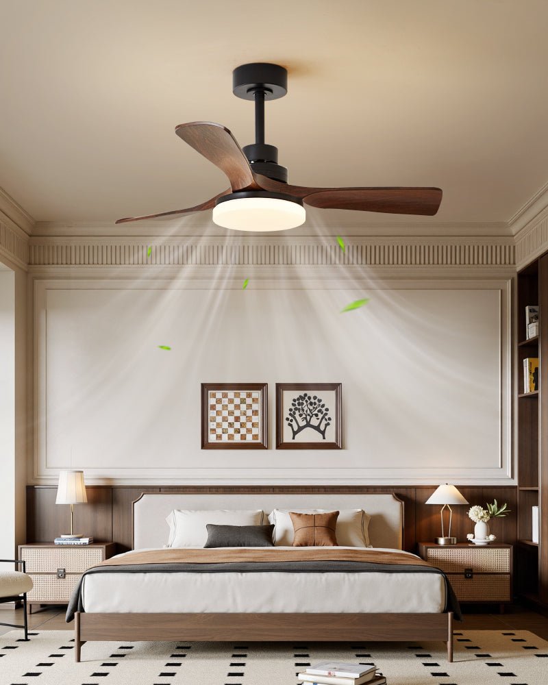 Ventilatore da soffitto moderno Ulvren, diametro 132cm