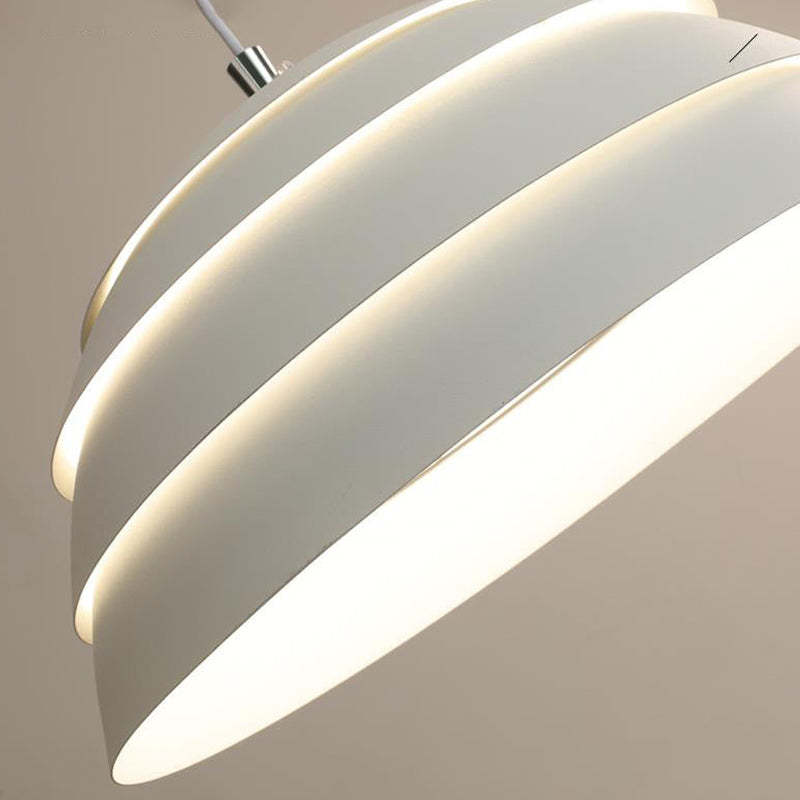 Arisha Minimalismo LED Lampade a Sospensione Metallo Nero/Bianco Sala da Pranzo/Soggiorno/Camera da Letto
