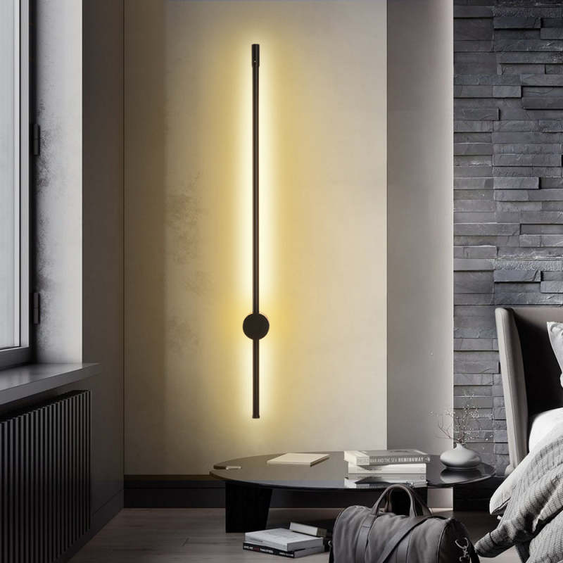 Arisha Moderno Minimalismo LED Linea Applique Soggiorno