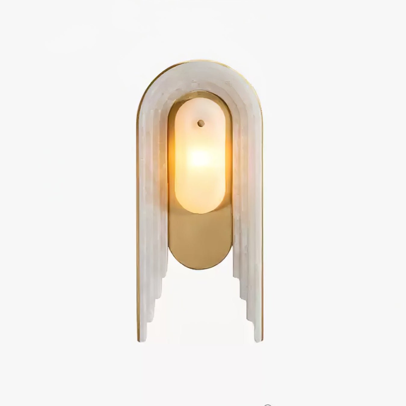 Sytalion Arch Alabaster Wall Light - Neutralighting