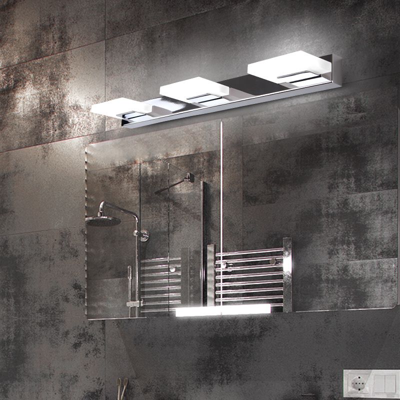 Arisha Moderne Applique LED Metallo/Acrilico Eleganti Bagno