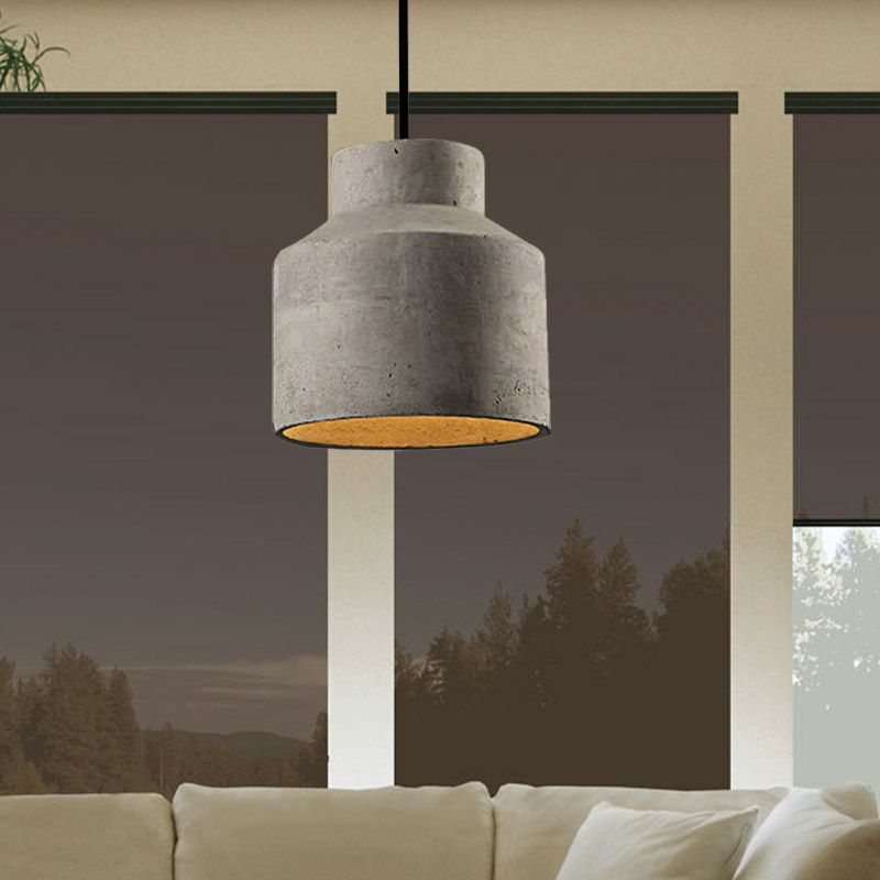 Avi Moderno Cemento Cupola Lampade a Sospensione Soggiorno