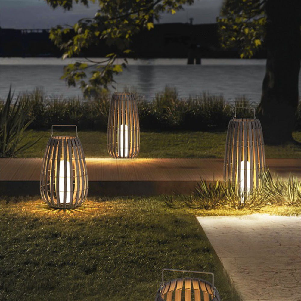 Ray Classico Lanterne Solare Metallo Lampade da Esterno Marrone