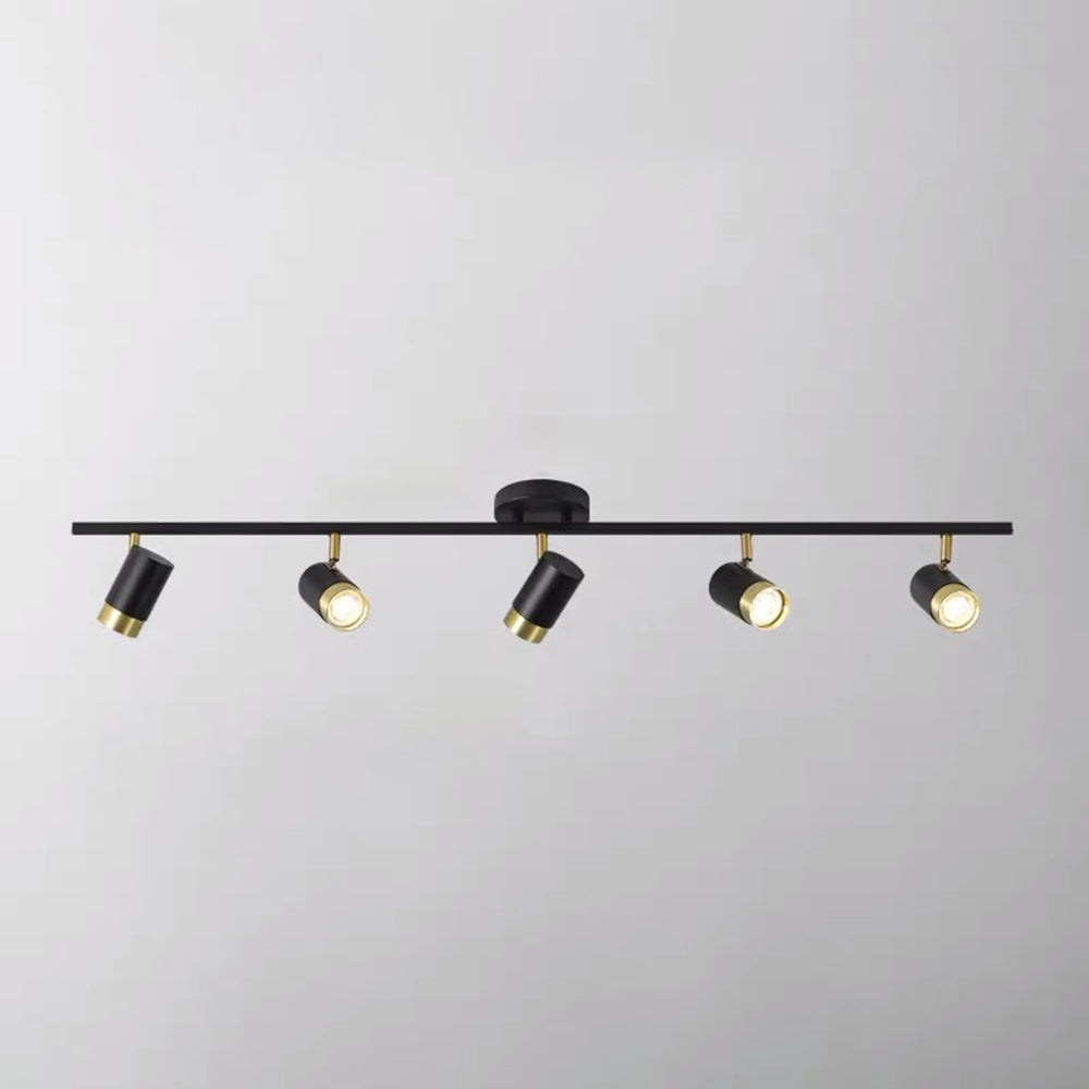Arisha Minimalismo LED Plafoniera Semi-incasso Metallo Nera Temperatura Colore Commutabile Soggiorno/Camera da Letto