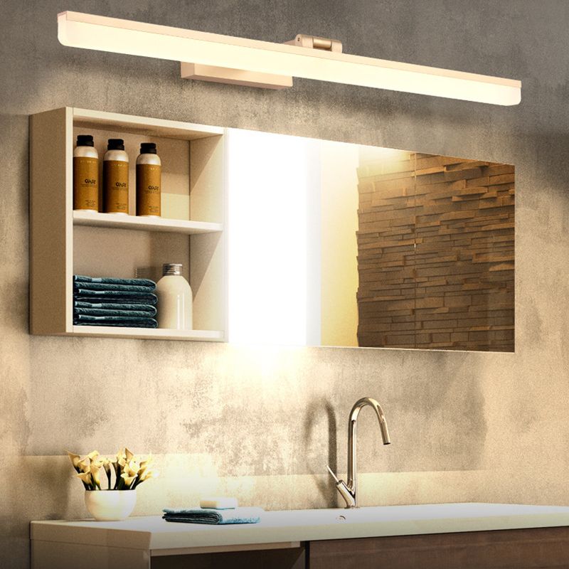 Arisha Moderno Semplice Applique Lunga Lineare Acrilico/Metallo