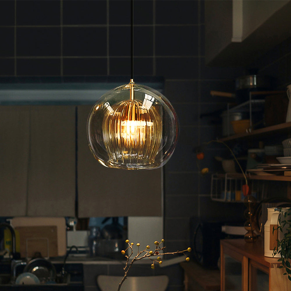 Valentina Nordiche LED Lampade a Sospensione Vetro Globo
