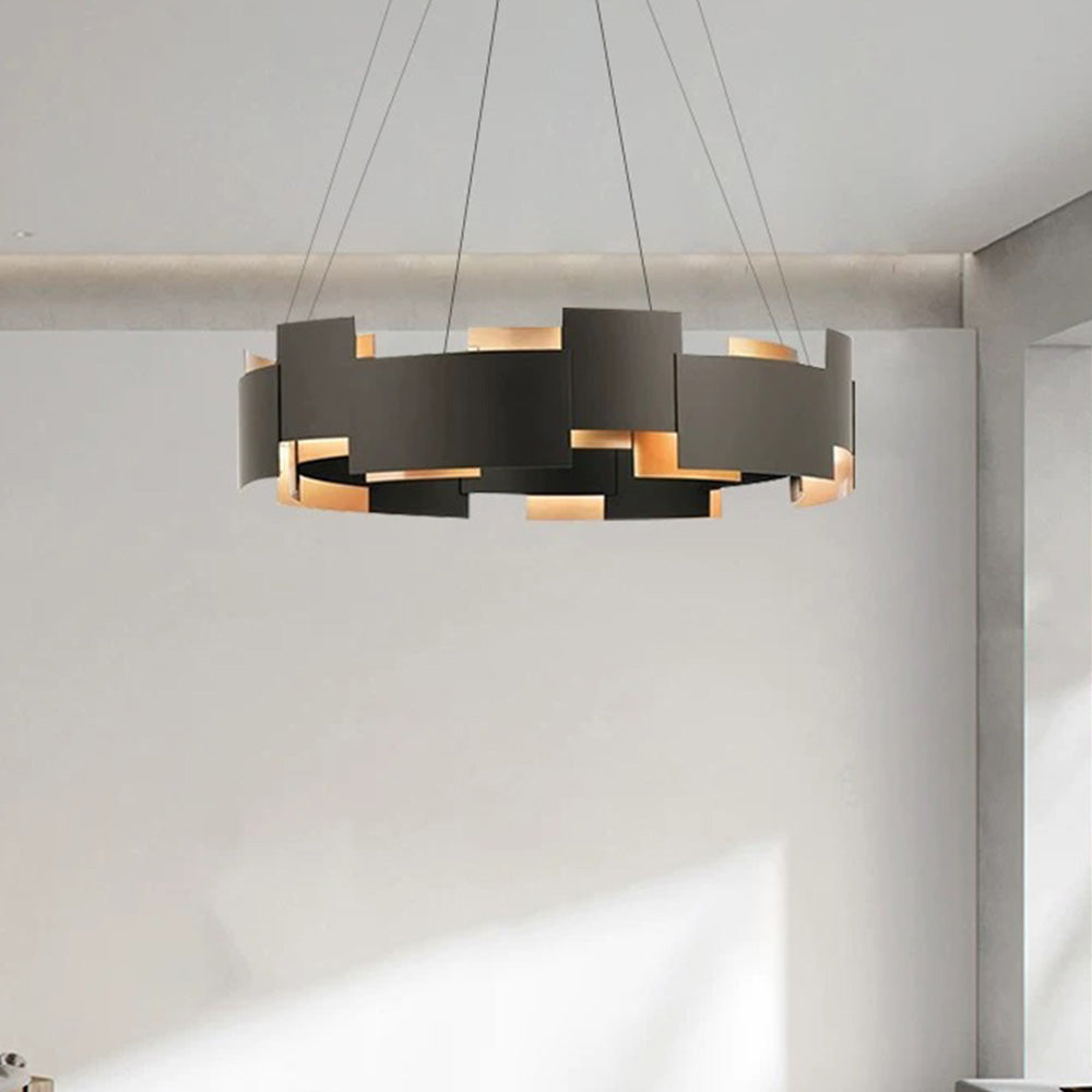Arisha Moderno Anello Metallo Lampade a Sospensione