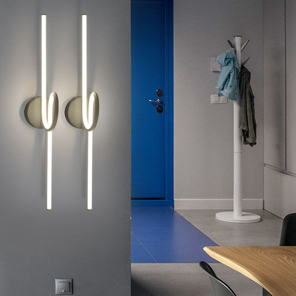 Arisha Applique Specchio Anteriore Curvo Vanità Metallo,Nero/Bianco