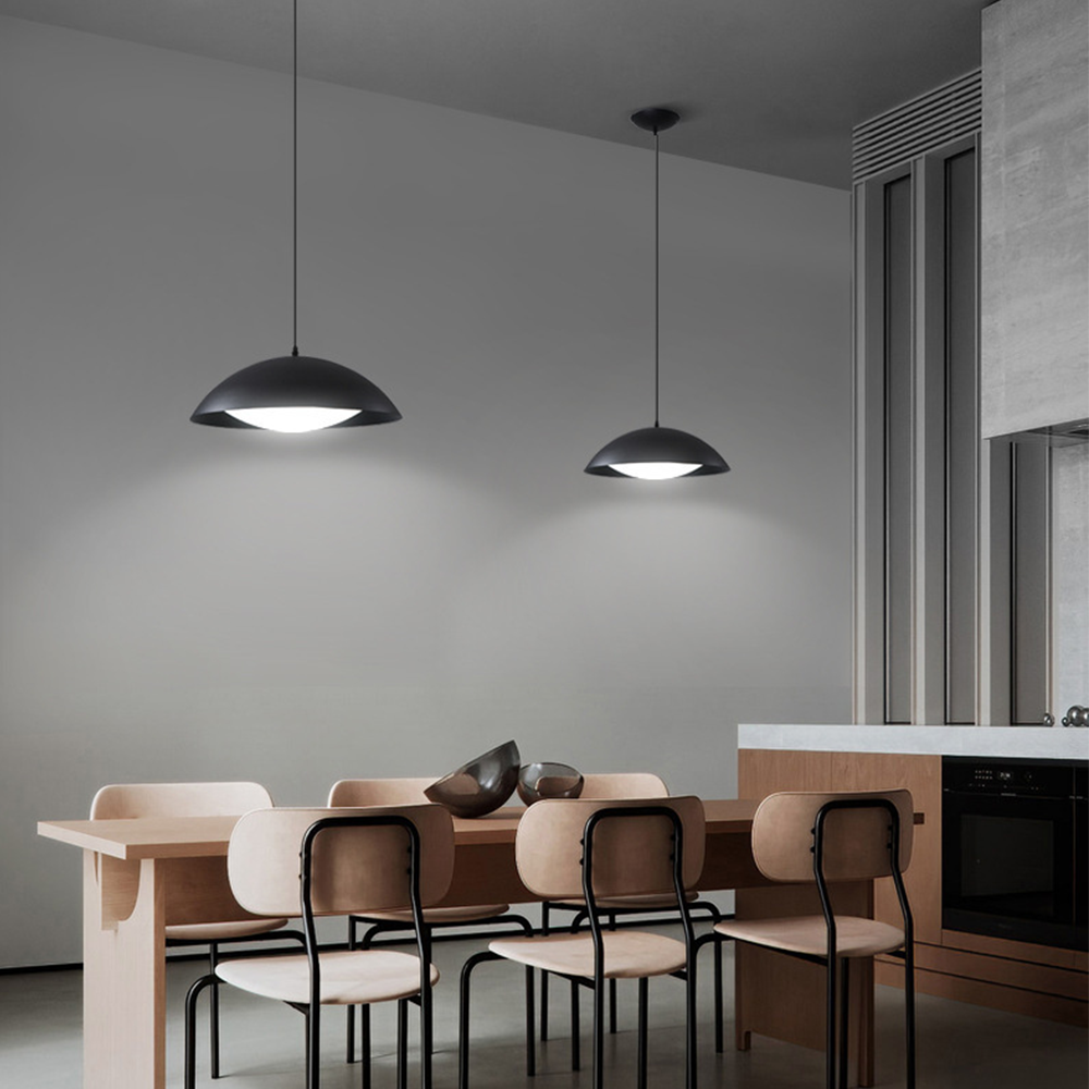 Valentina Moderno Minimalista Lampade a Sospensione Metallo Sala de Pranzo