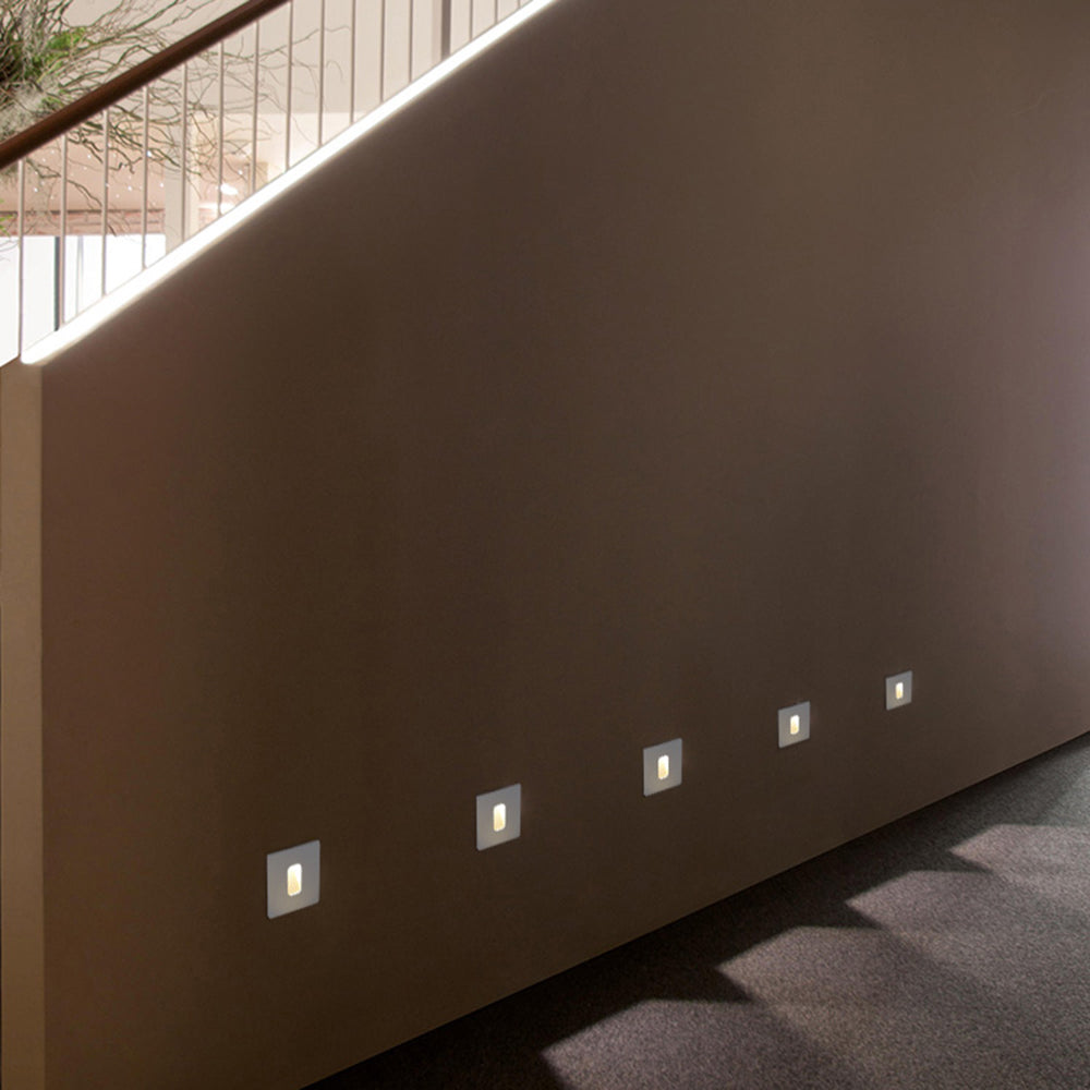 Ray Moderno Quadrato Circolare Metallo Lampade da Esterno Corridoio