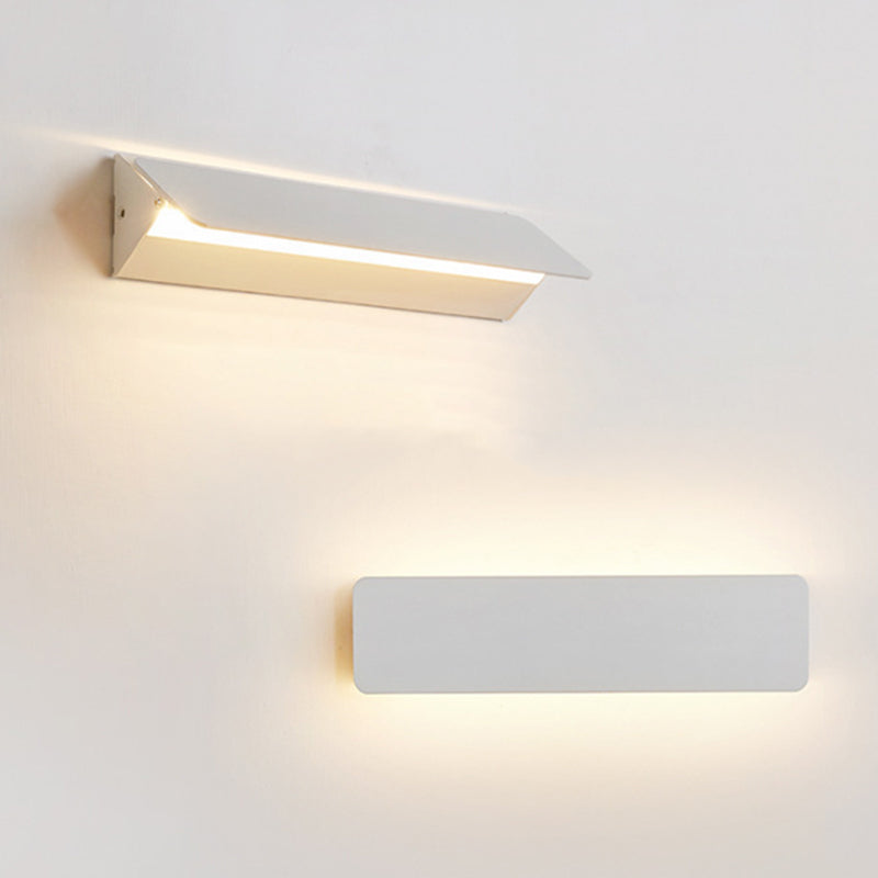 Ray Moderne LED Applique da Interno Metallo Bianco Ruotabile