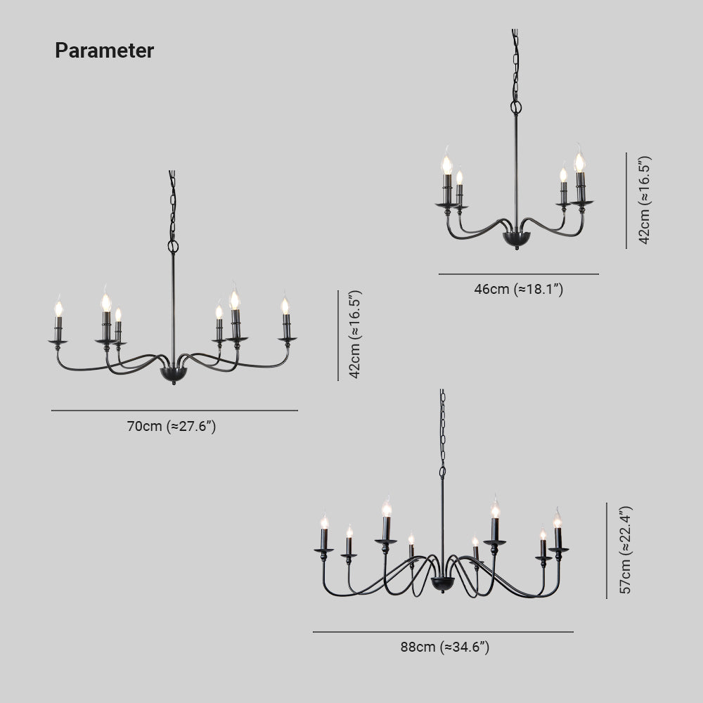 Silva Vintage Design LED Lampade a Sospensione