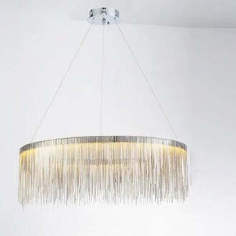 Arisha Lusso LED Lampada a Sospensione Catena Nappa