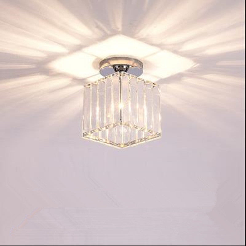 Arisha Moderna LED Plafoniera Metallo/Acrilico Nero/Argento/Oro Trasparente Soggiorno/Camera da Letto