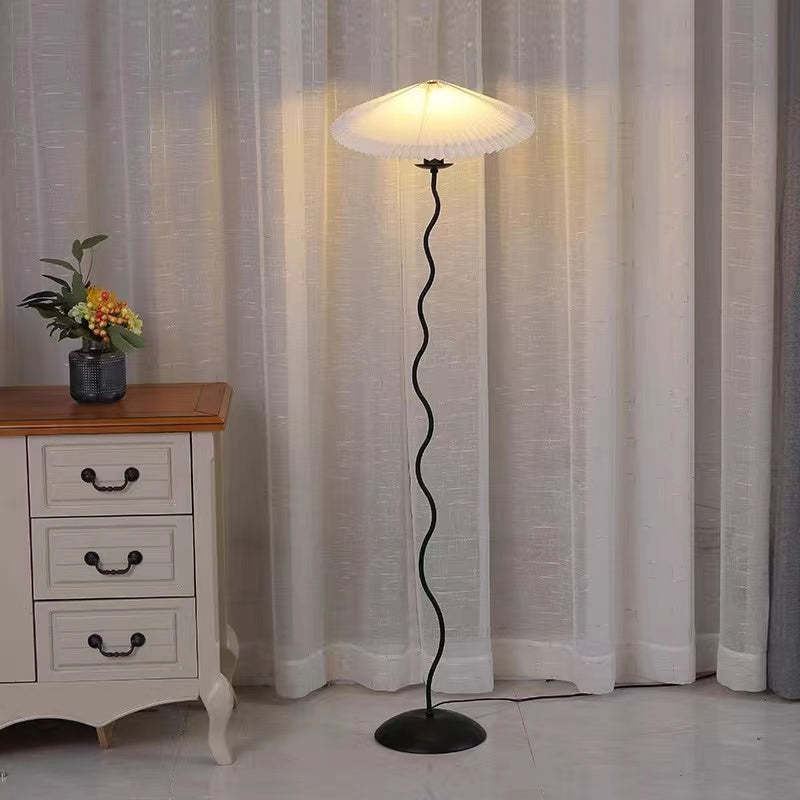 Ritta Moderne LED Funghi Design Lampade da Terra Metallo/Fabrico 3 Colore Soggiorno/Camera da Letto
