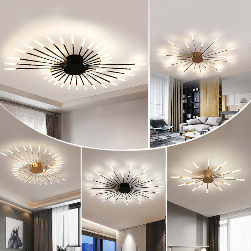 Arisha Moderni LED Montaggio Incasso Plafoniere Fuochi Artificiali