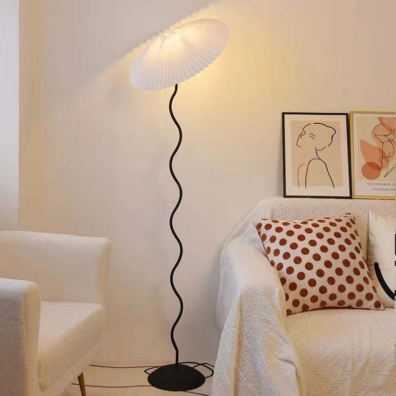 Ritta Moderne LED Funghi Design Lampade da Terra Metallo/Fabrico 3 Colore Soggiorno/Camera da Letto