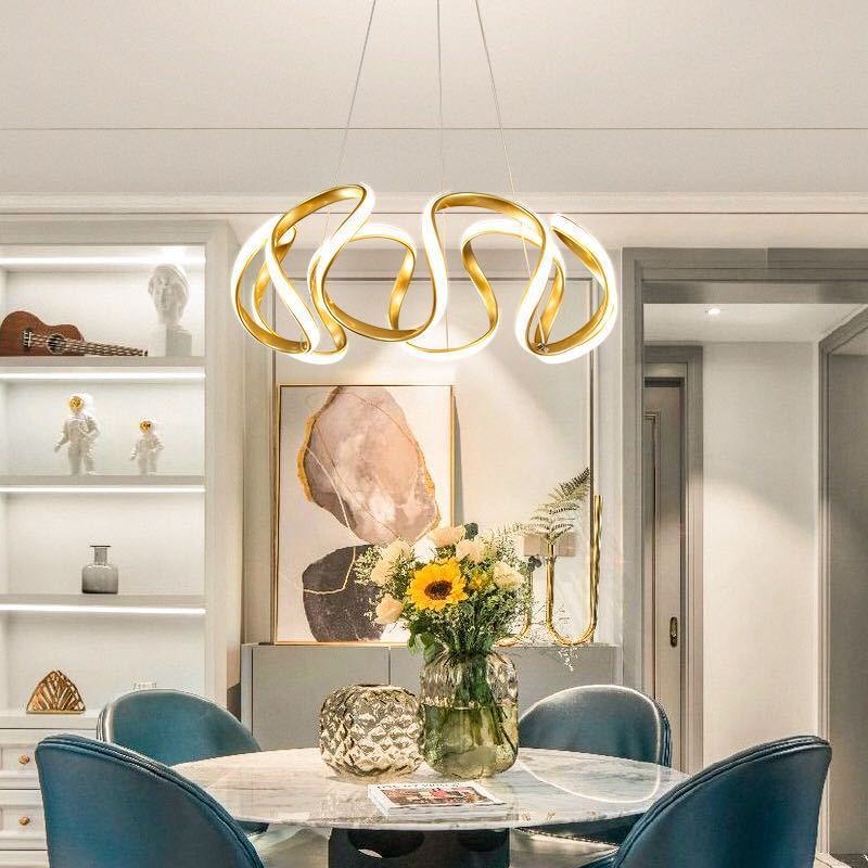 Arisha Lampada a Sospensione Irregolare Fiore Moderne 3 Colori