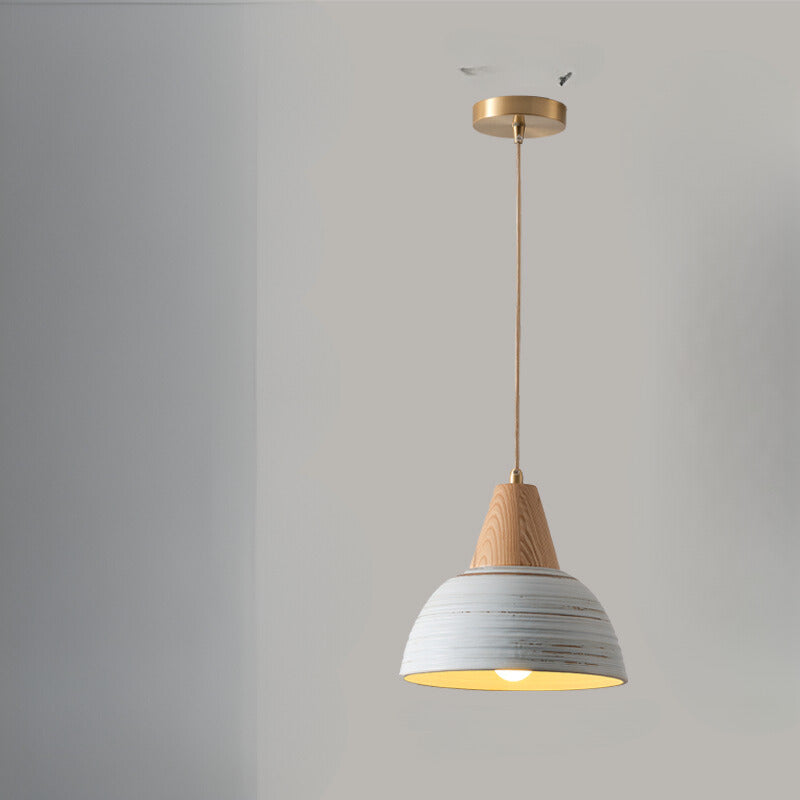 Muto Nordico Metallo Ceramica Legno Sospensione Noce Soggiorno Camera da letto