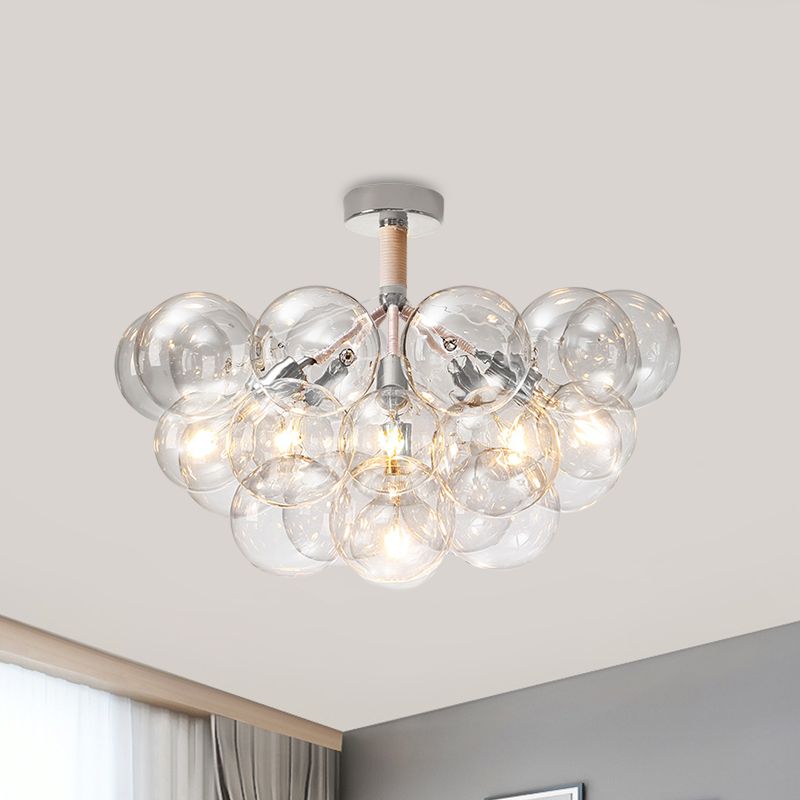 Valentina Multi-Globo Moderne Vetro Plafoniere Soggiorno/Camera da Letto