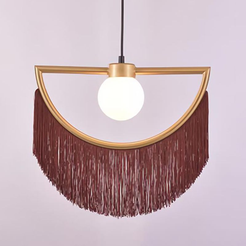 Arisha Retro Tessuto Frangia Lampade a Sospensione