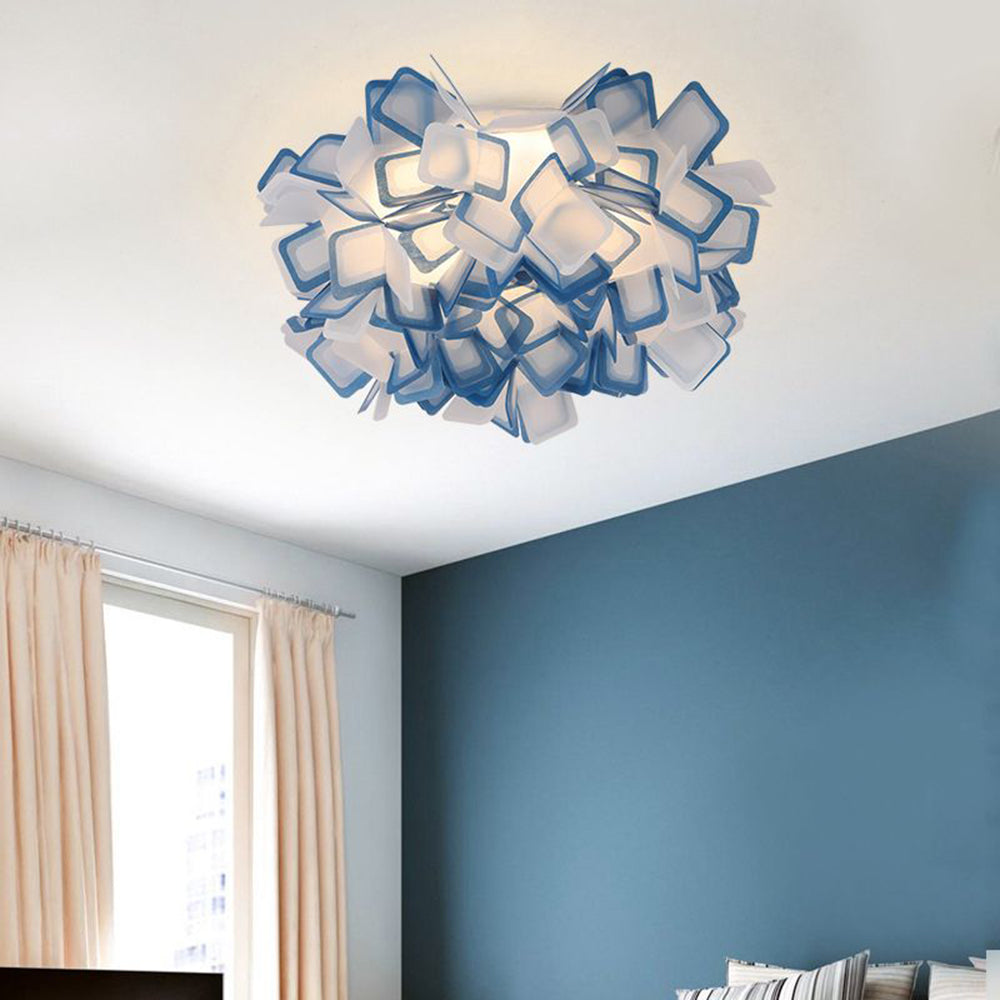 Valentina Arte Deco Fiore Acrilico Plafoniere Soggiorno