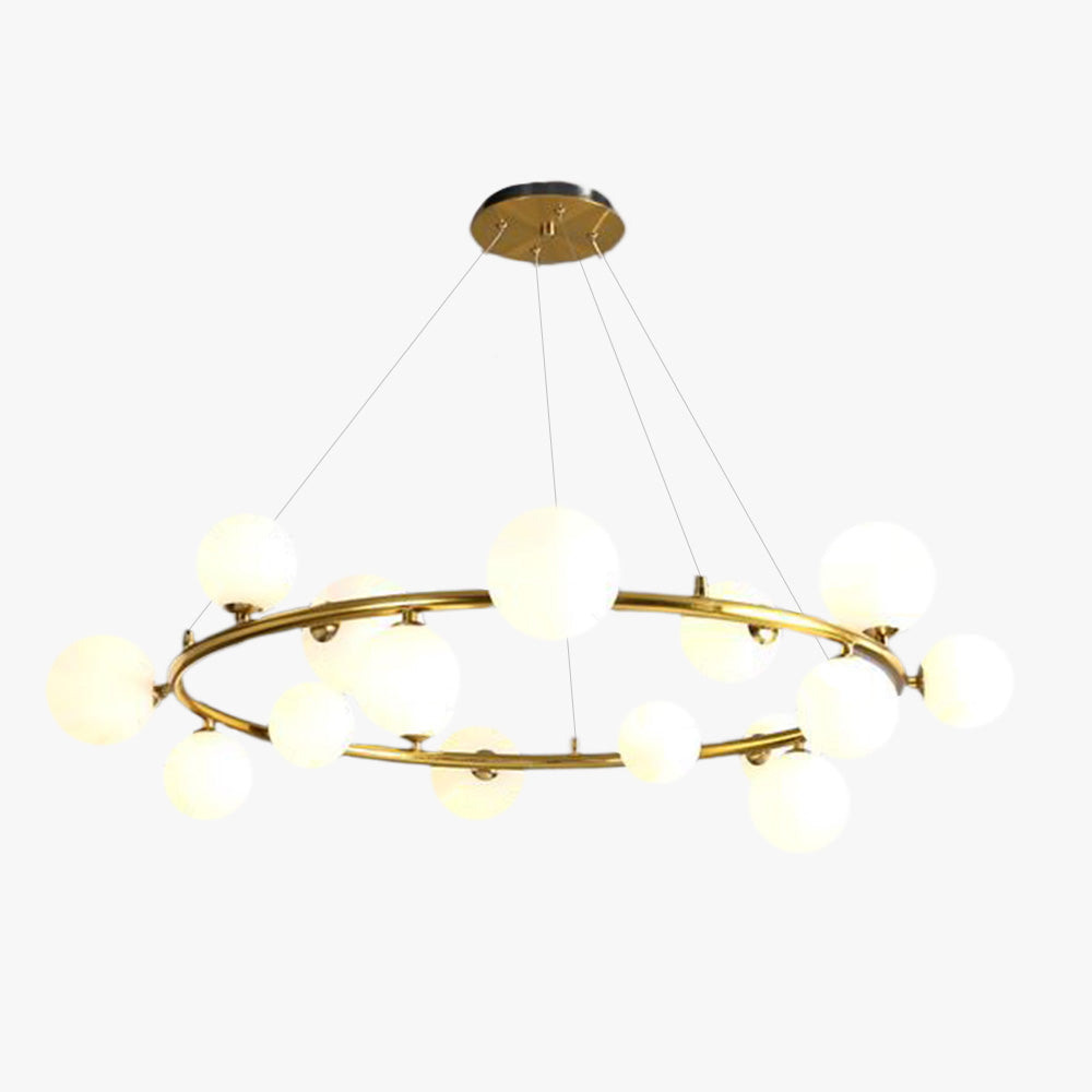 Valentina Moderno Minimalismo LED Lampade a Sospensione Metallo Vetro Oro/Nero Soggiorno/Camera da Letto/Sala da Pranzo