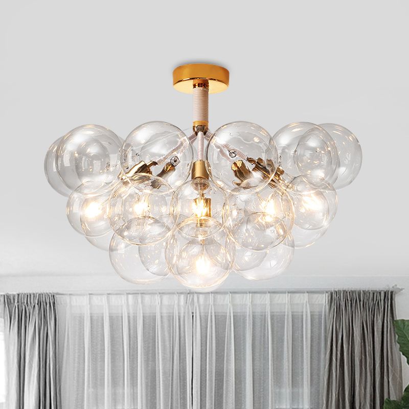 Valentina Multi-Globo Moderne Vetro Plafoniere Soggiorno/Camera da Letto