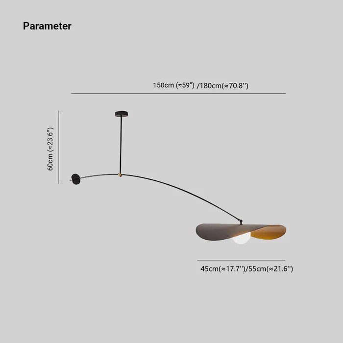 Arisha Minimalista LED Lampada a Sospensione Lotus Foglia