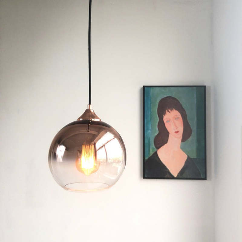 Arisha Design LED Lampada a Sospensione Globo
