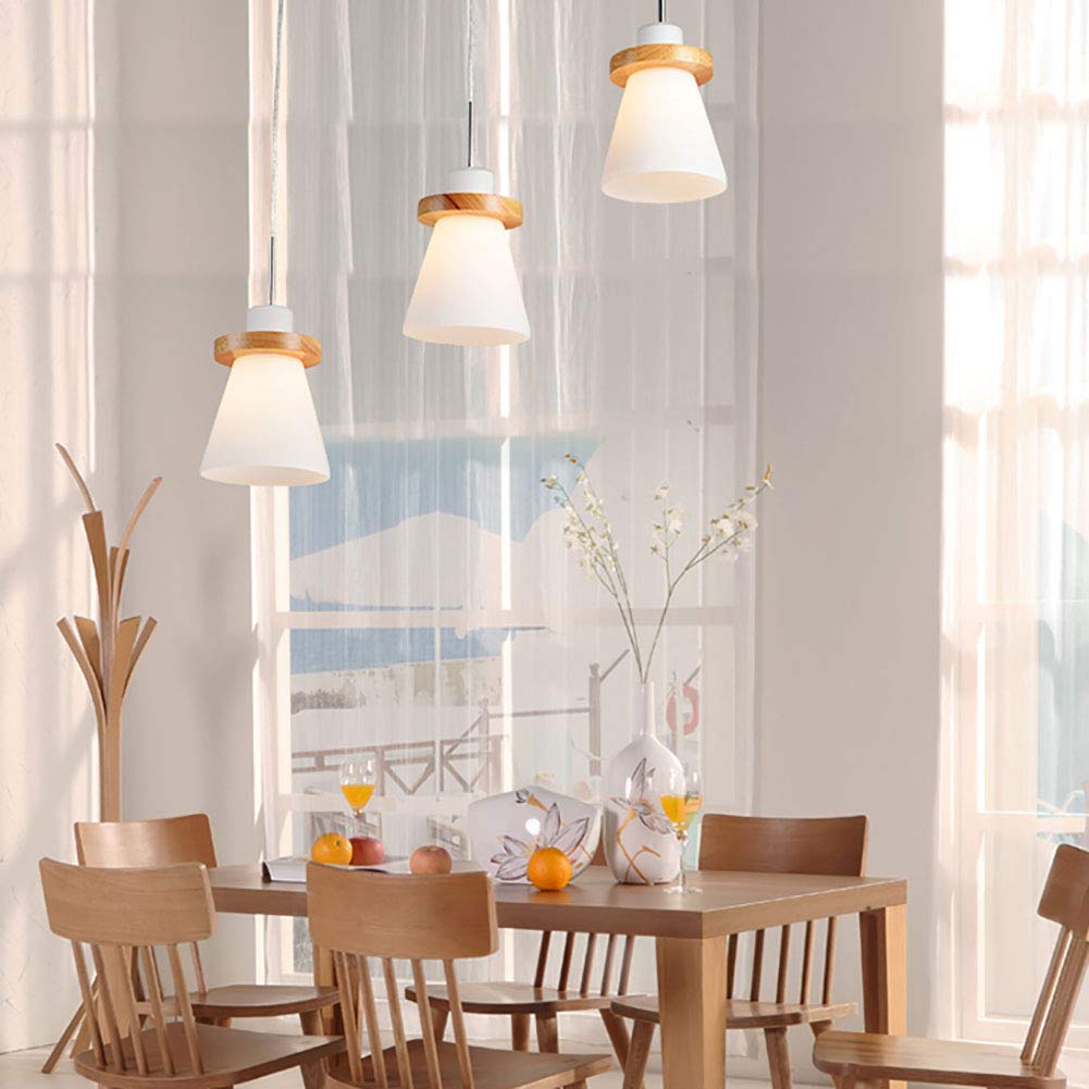 Valentina Moderno LED Legno/Vetro Sospensione Soggiorno/Camera da letto/Ristorante