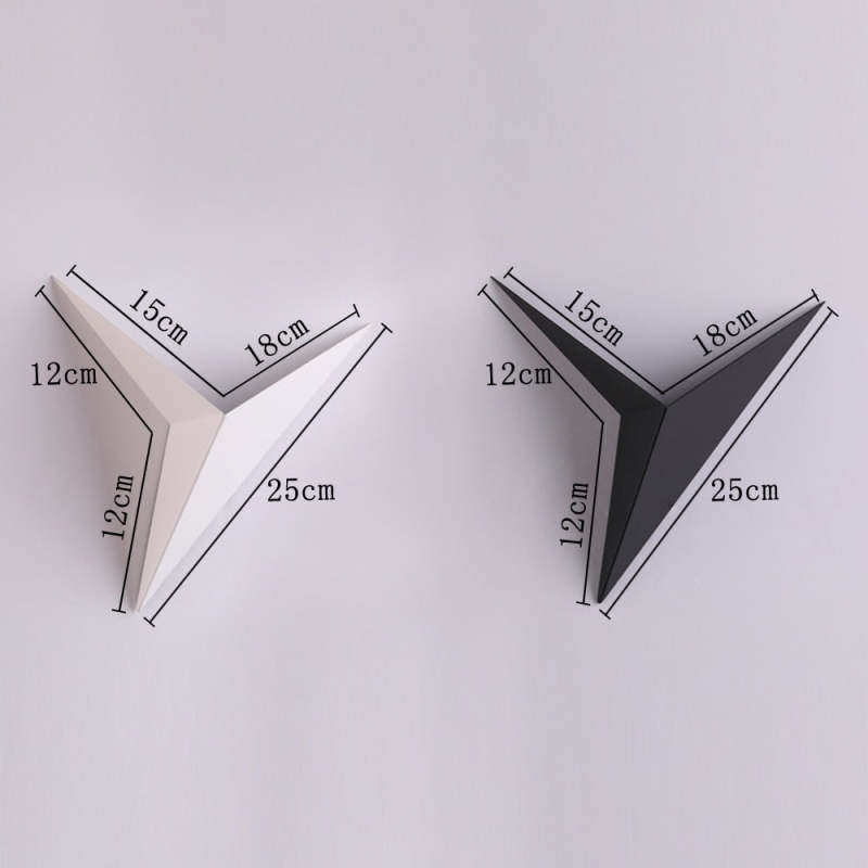 Arisha Moderno LED Applique Metallo Piccolo Geometrico Triangolo Soggiorno/Camera da Letto Minimalismo