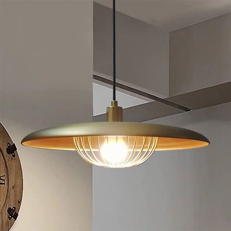 Arisha Moderno LED Lampada a Sospensione Metallo Oro/Marrone/Grigio/Nero/Legno Sala da Pranzo/Soggiorno/Camera da Letto