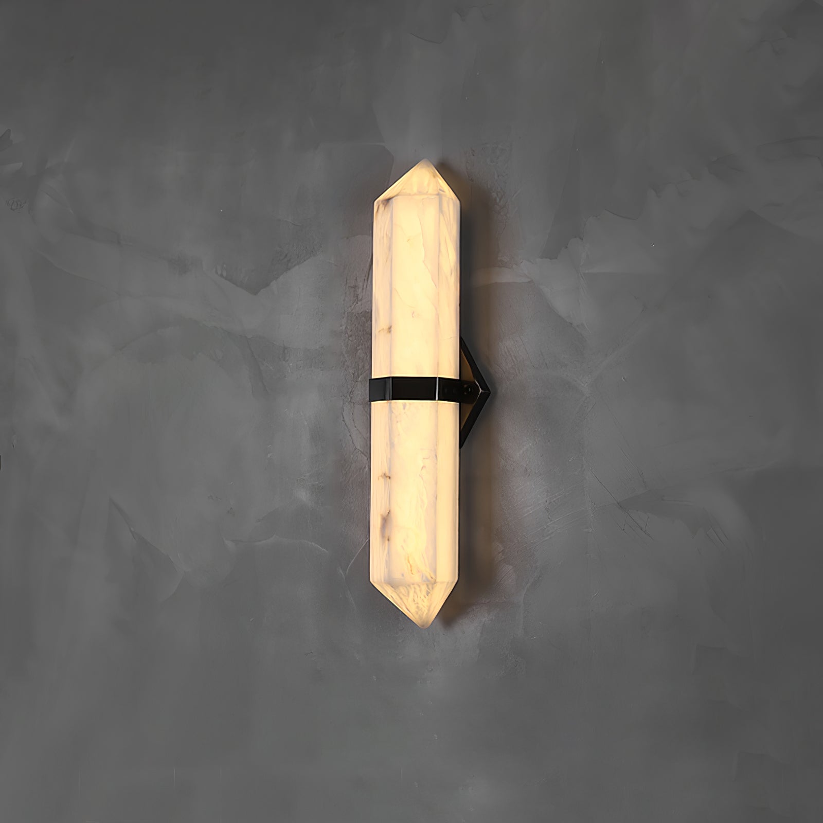 Alabaster Obelisk Wall Sconce - Blowlighting
