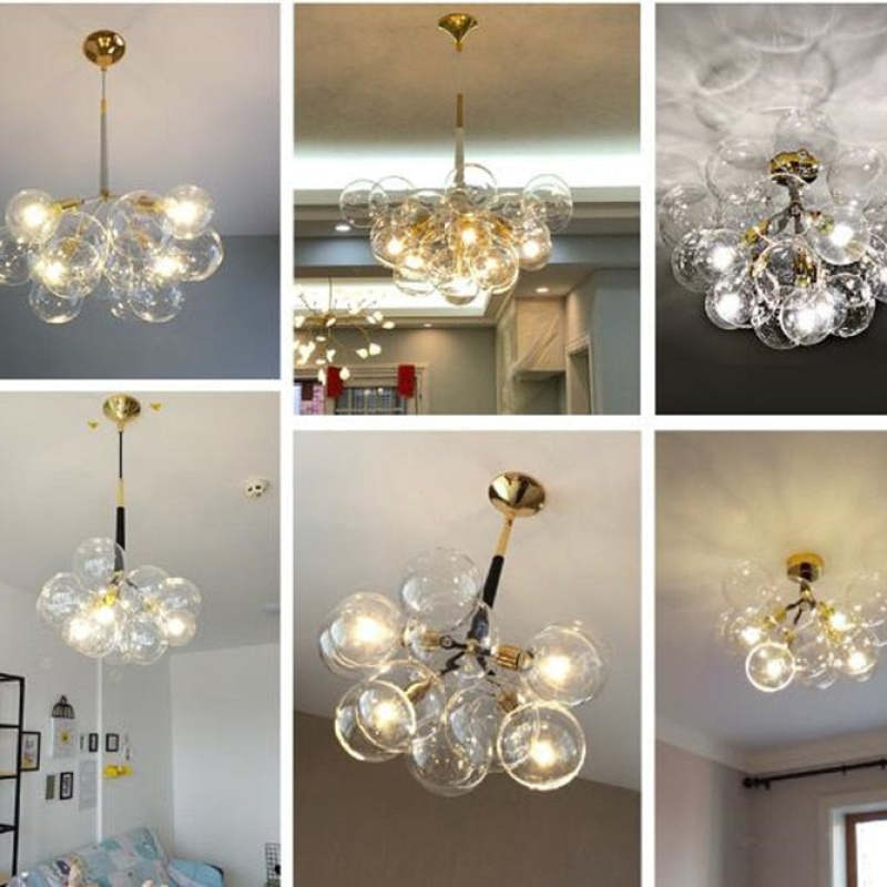 Valentina Decorativo LED Lampade a Sospensione Bianche/Nere/Caffè Bolle Soggiorno/Camera da Letto