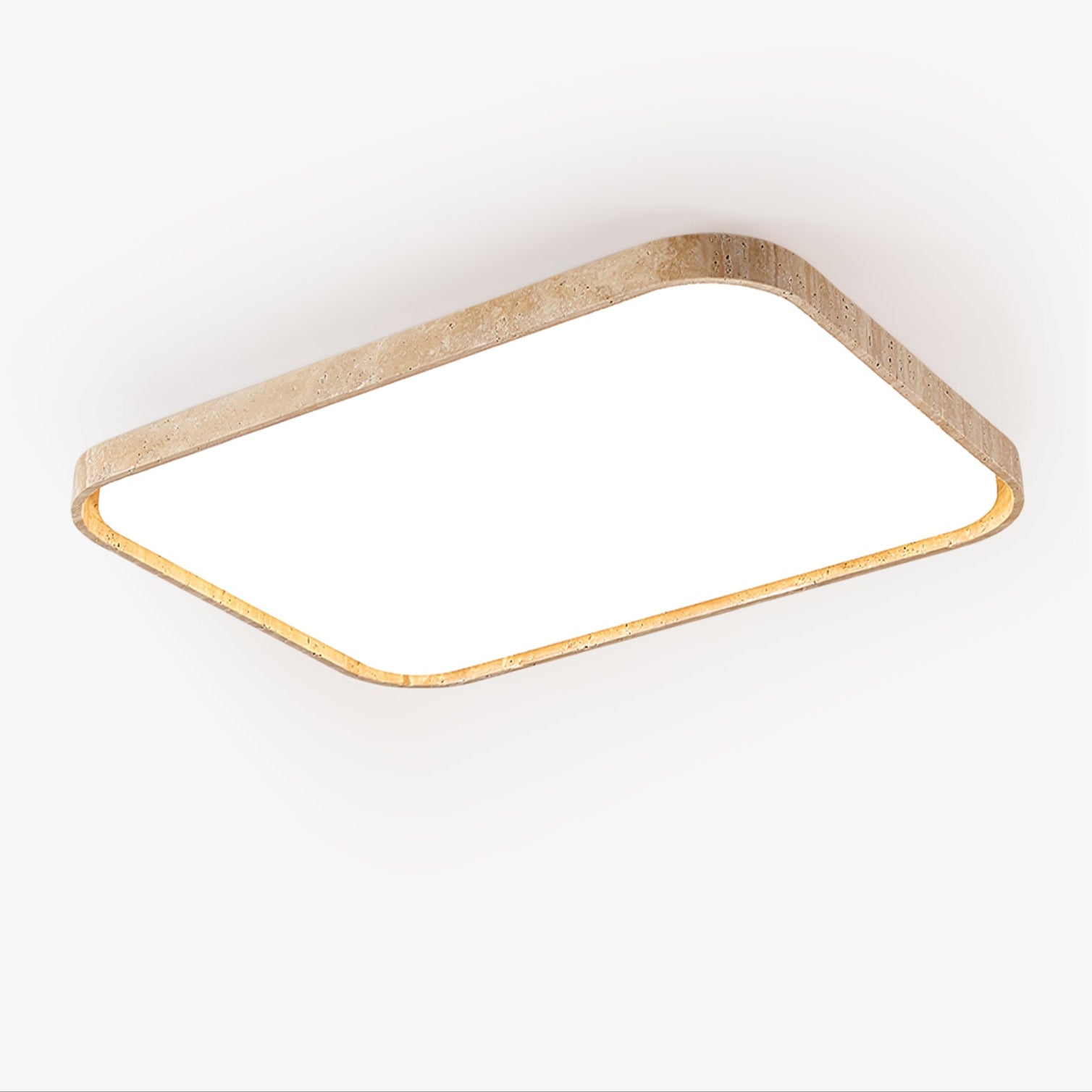 Aisle Travertine Square Ceiling Light - Neutralighting