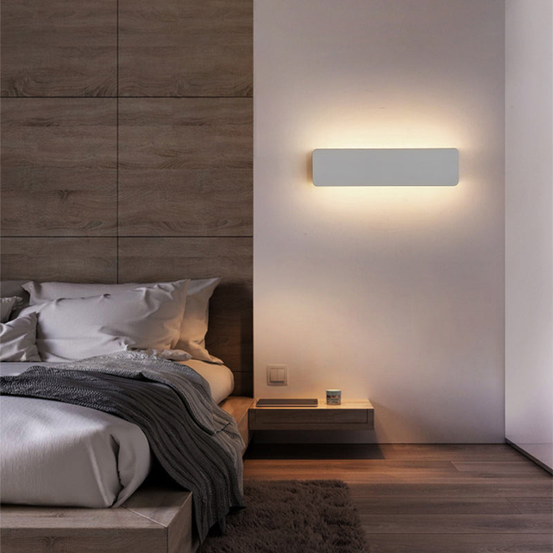 Ray Moderne LED Applique da Interno Metallo Bianco Ruotabile